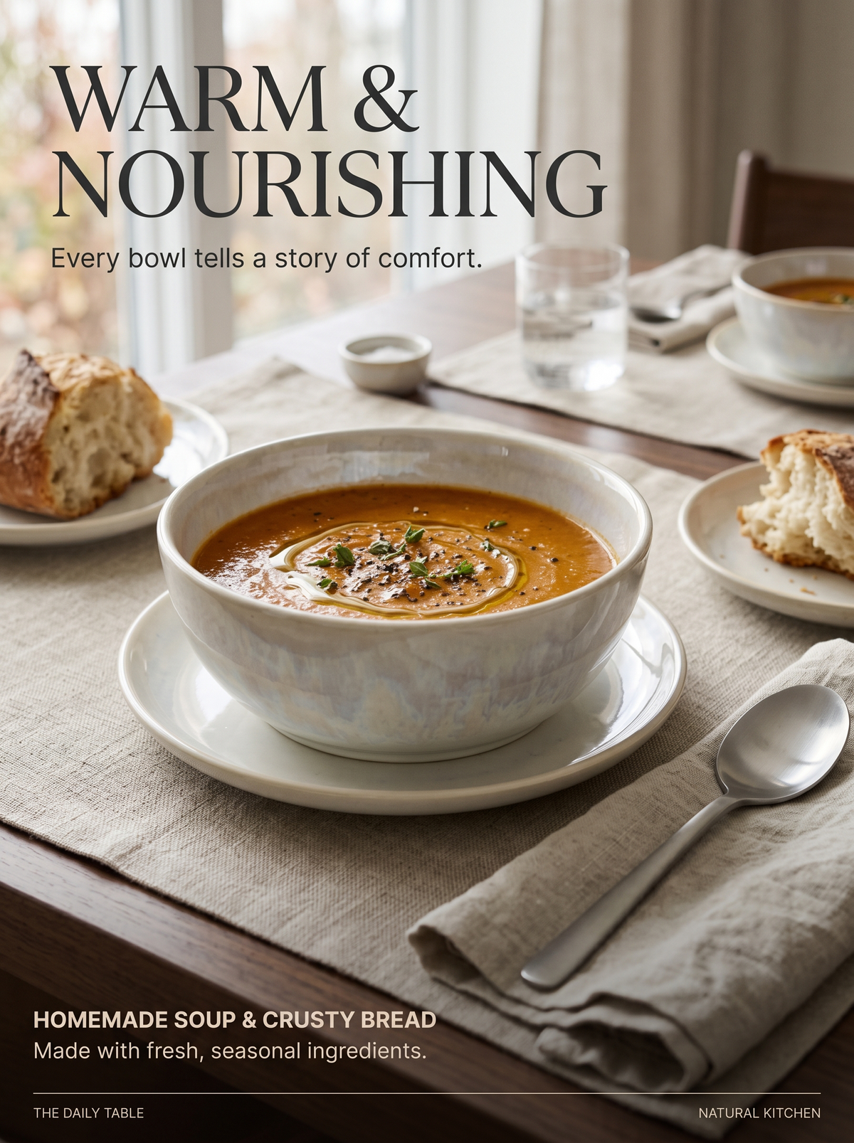 Moonstone Soup Bowl
