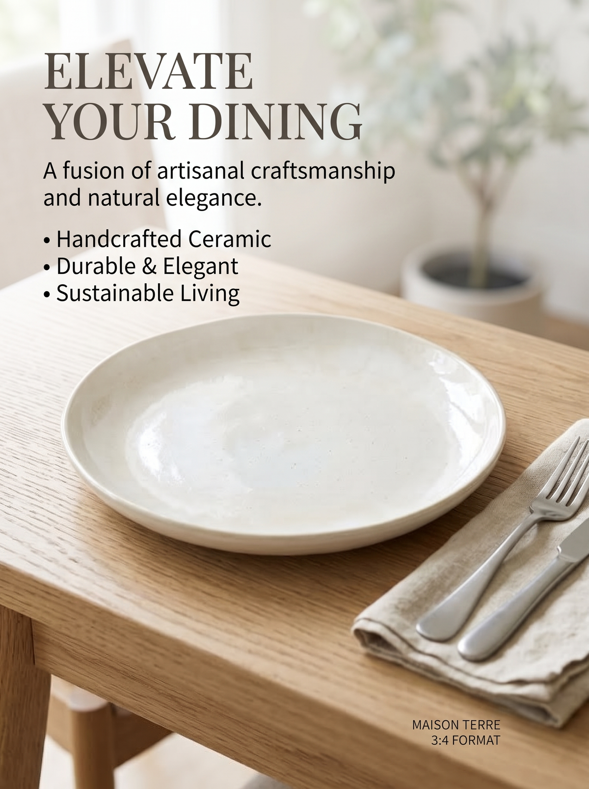 Pearl Glaze Dinner Plate