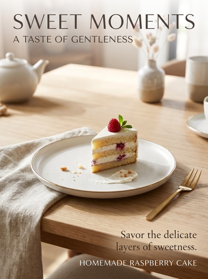 Lustre Edge Dessert Plate