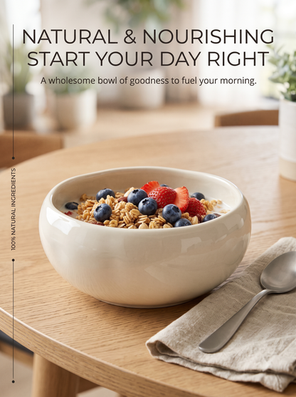 Cloud Ceramic Cereal Bowl